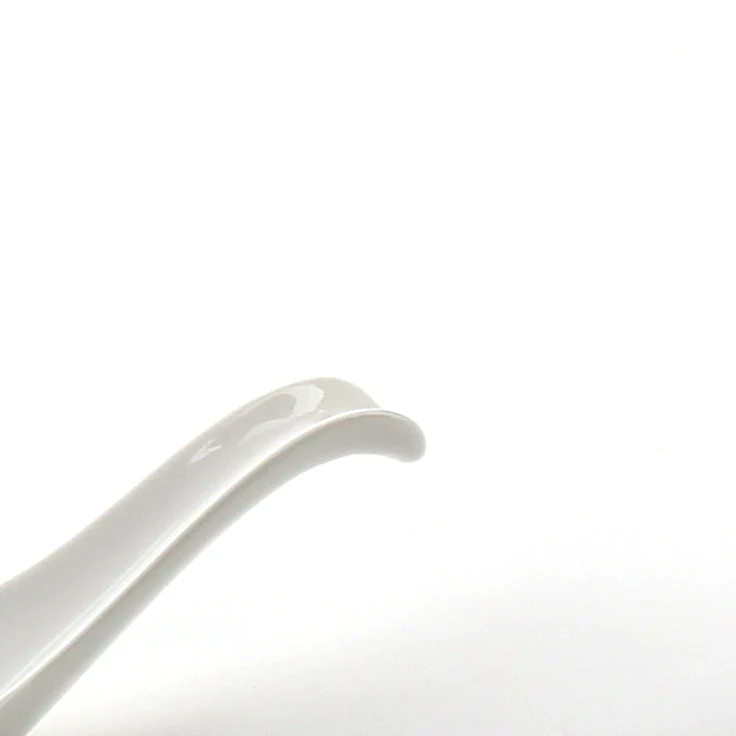 White Porcelain Spoon - Image 2