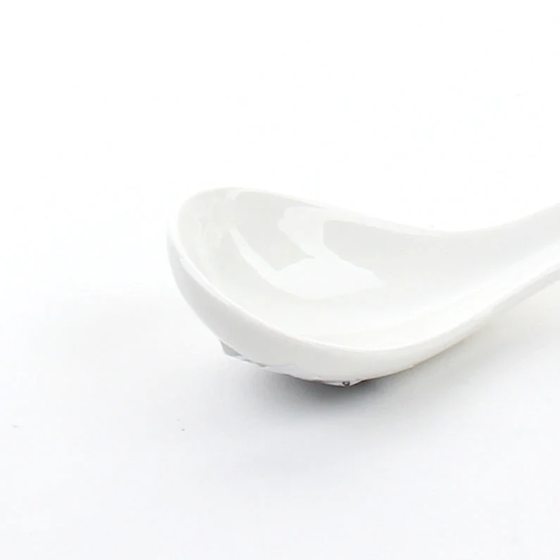 White Porcelain Spoon 14.5cm - Image 2