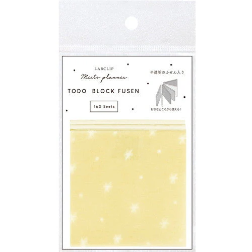 Star Sticky Notes C22-MTBF-YE