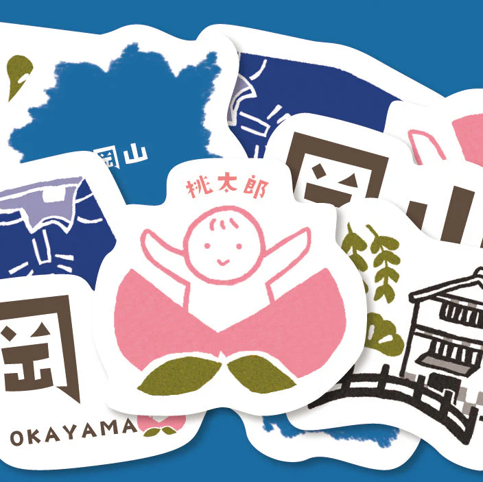 Furukawa Shiko Sticker Flakes Japan Trip (20pcs) - Image 18