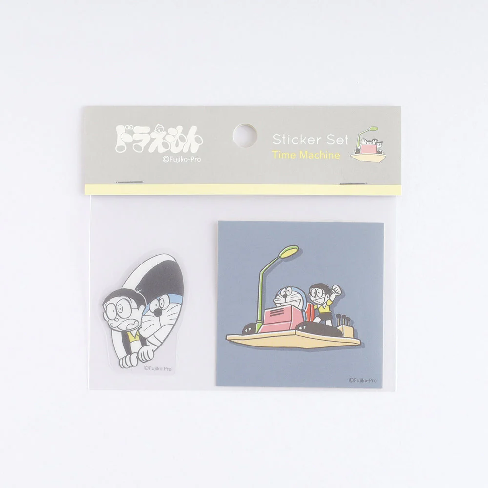 Green Flash Doraemon Sticker Set - Image 11