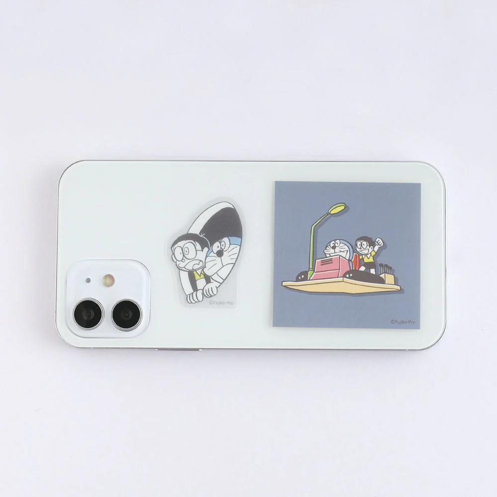 Green Flash Doraemon Sticker Set - Image 13