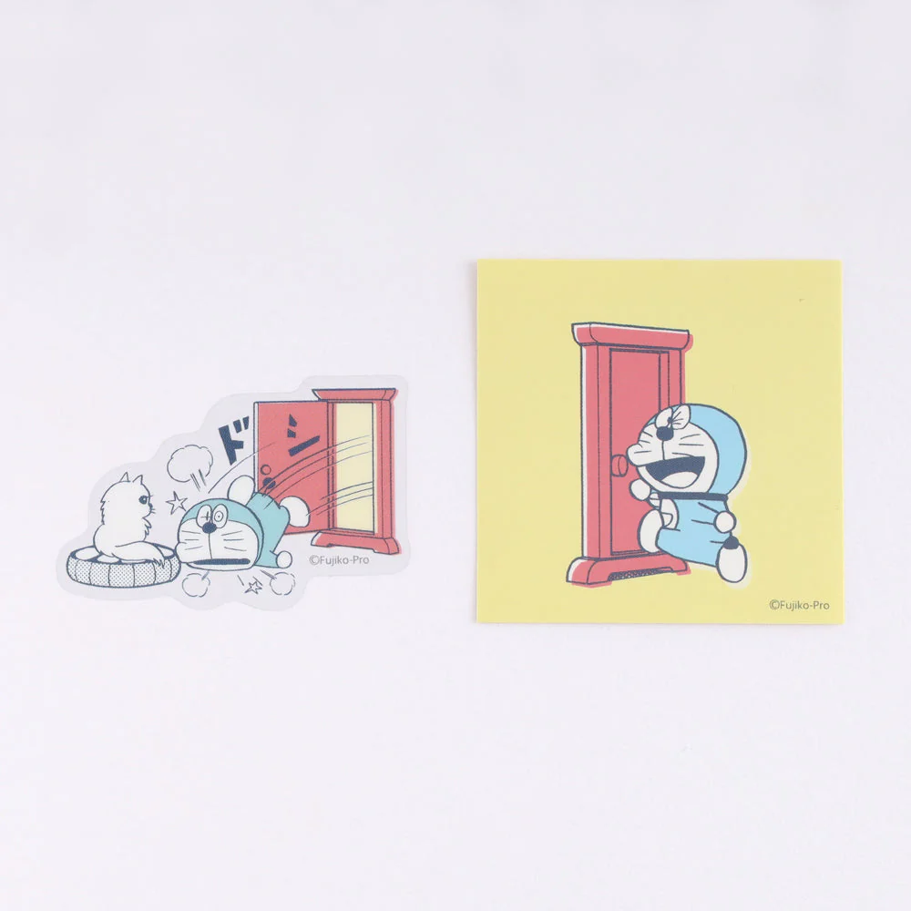 Green Flash Doraemon Sticker Set - Image 2
