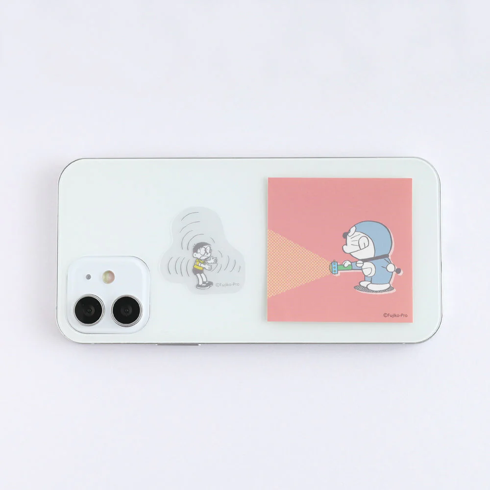 Green Flash Doraemon Sticker Set - Image 7