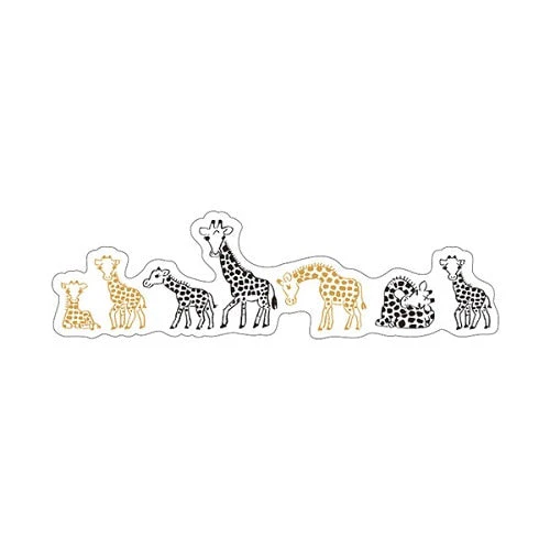 Kitera Shoij Animal Parade Simple Deco Seal Sticker - Image 11