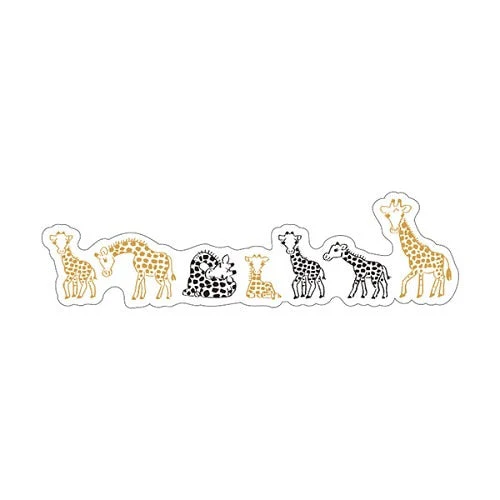 Kitera Shoij Animal Parade Simple Deco Seal Sticker - Image 12