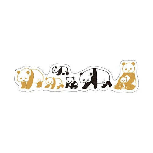Kitera Shoij Animal Parade Simple Deco Seal Sticker - Image 22