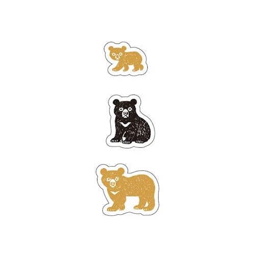 Kitera Shoij Animal Parade Simple Deco Seal Sticker - Image 30