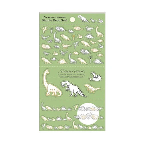 Kitera Shoij Animal Parade Simple Deco Seal Sticker - Image 38