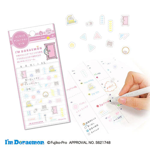 Epoch Chemical Doraemon Mini Stickers - Image 3