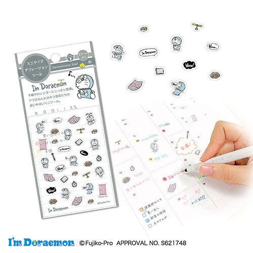Epoch Chemical Doraemon Mini Stickers - Image 4