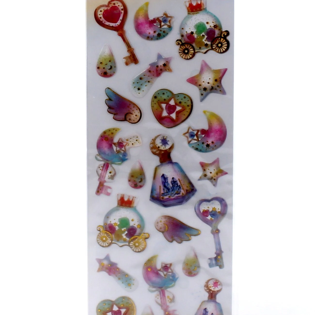 Fairy Tale Fantasy Stickers (Unicorn & Swan) - Image 2