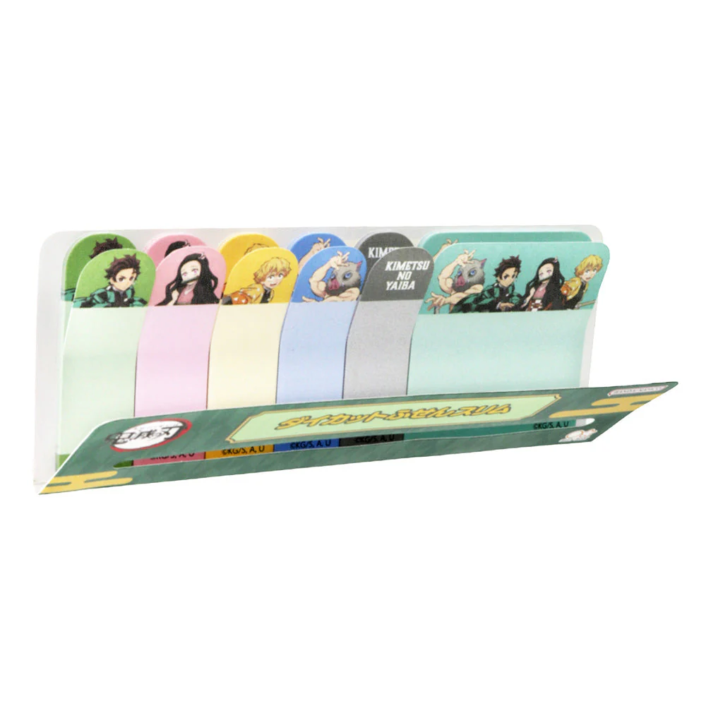 Sun-Star Demon Slayer Die-Cut Slim Sticky Notes 90 Sheets - Image 4