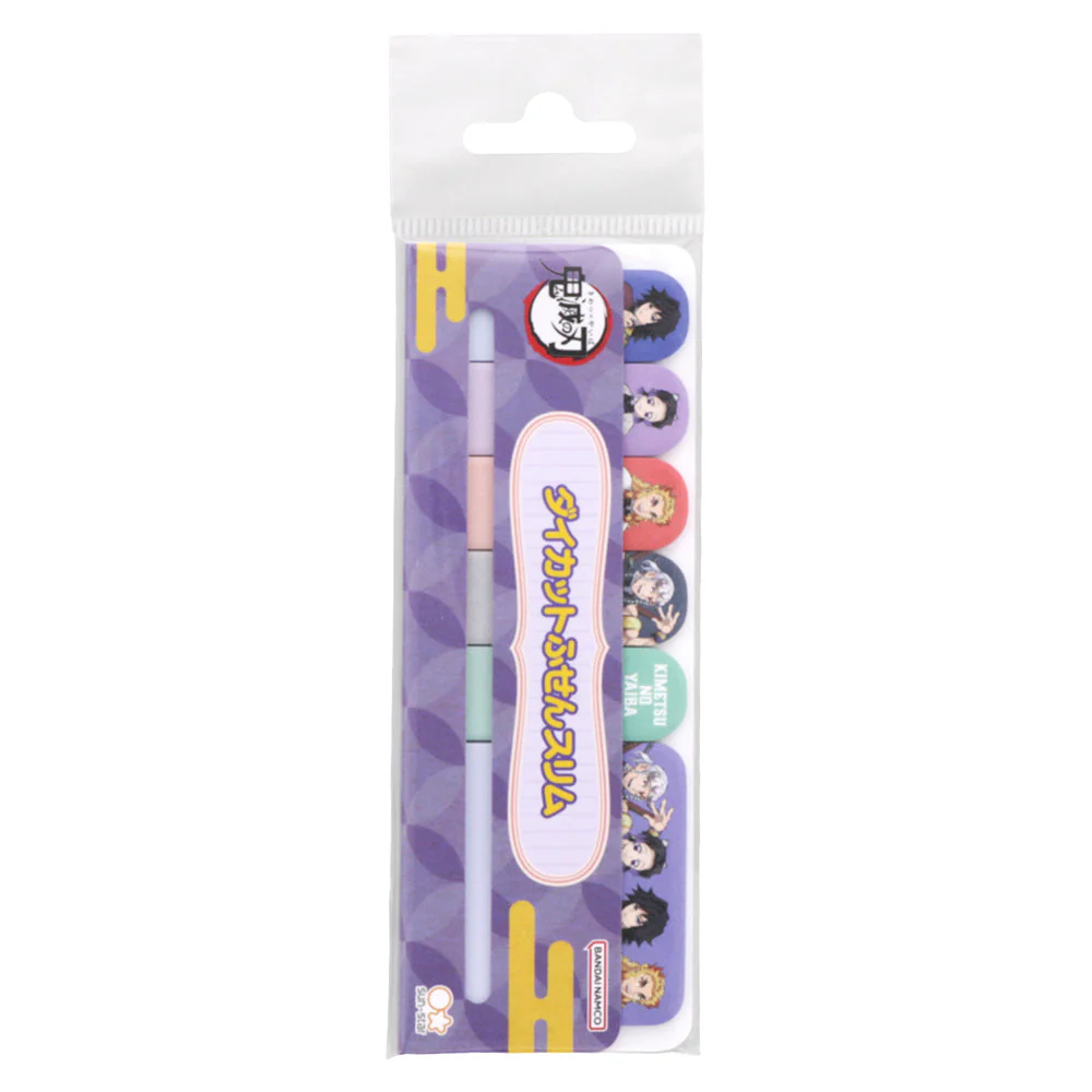 Sun-Star Demon Slayer Die-Cut Slim Sticky Notes 90 Sheets - Image 5