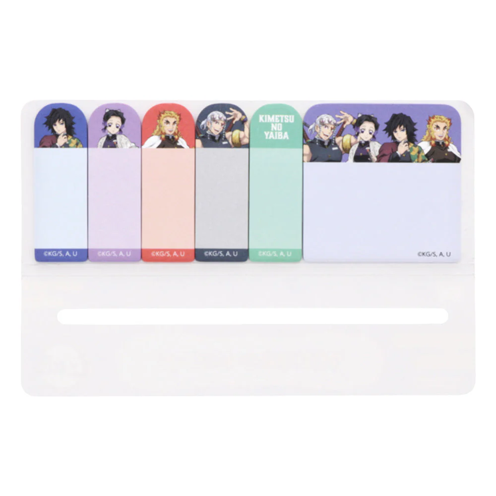 Sun-Star Demon Slayer Die-Cut Slim Sticky Notes 90 Sheets - Image 7