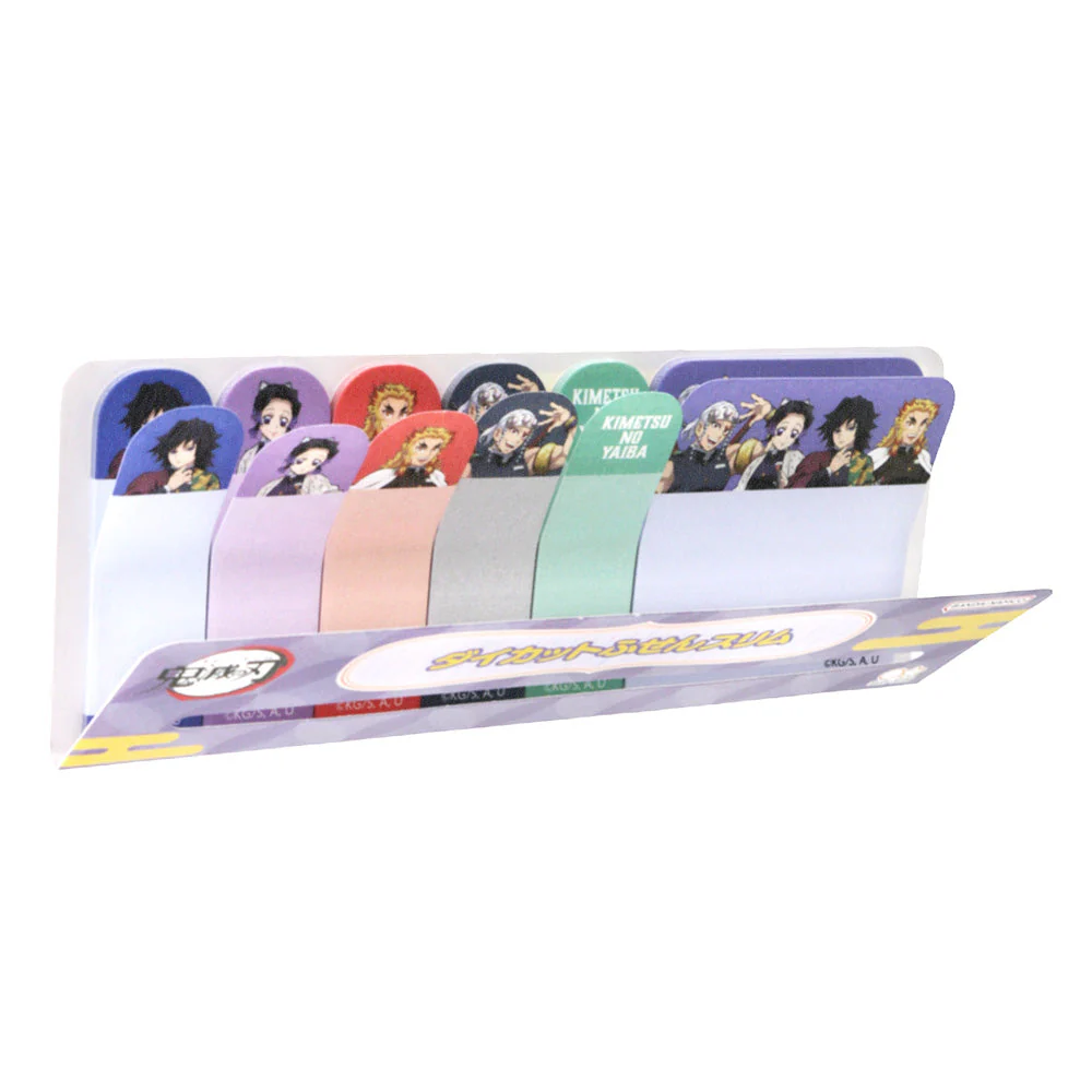Sun-Star Demon Slayer Die-Cut Slim Sticky Notes 90 Sheets - Image 8