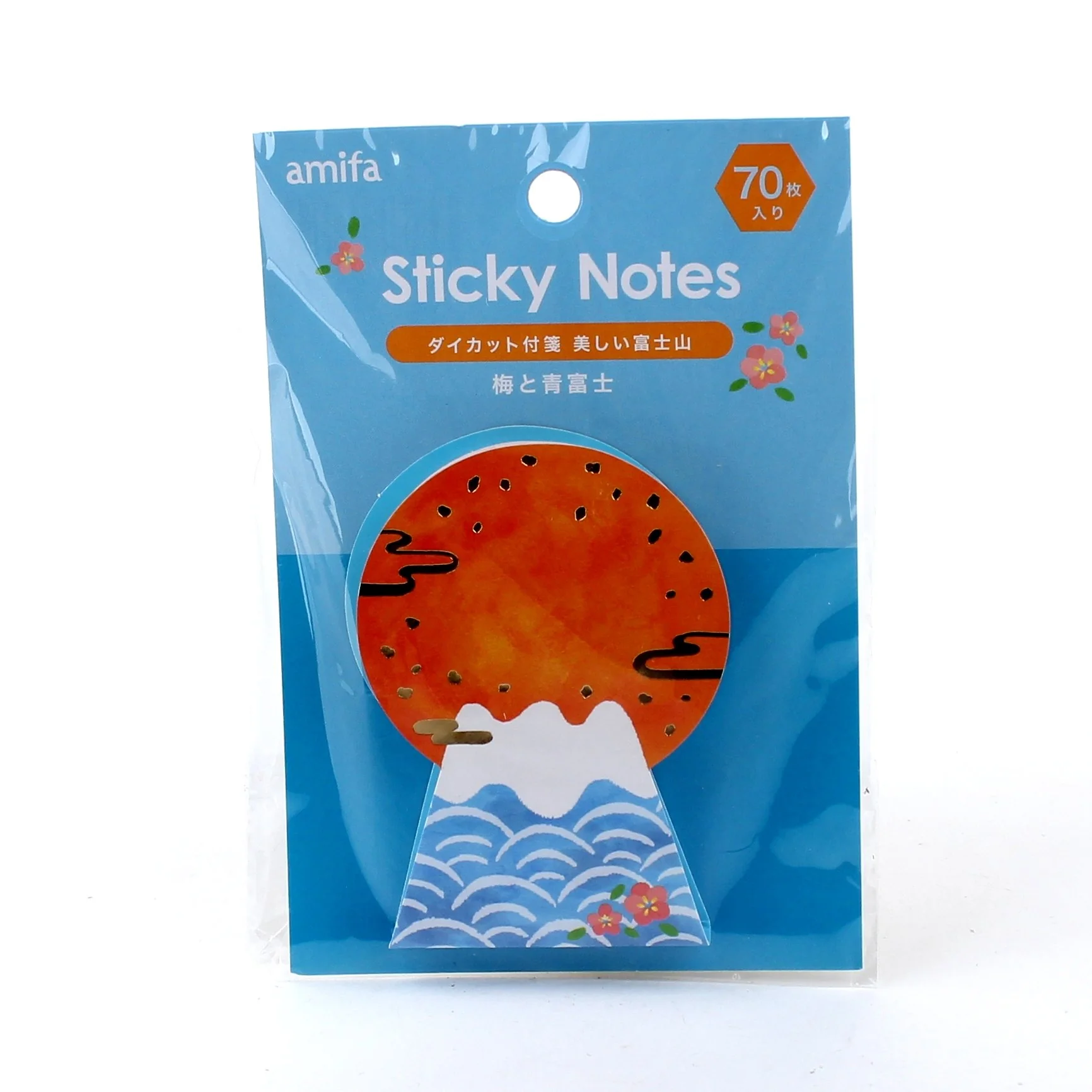 Amifa Mt. Fuji Sticky Notes (70pcs) - Image 2