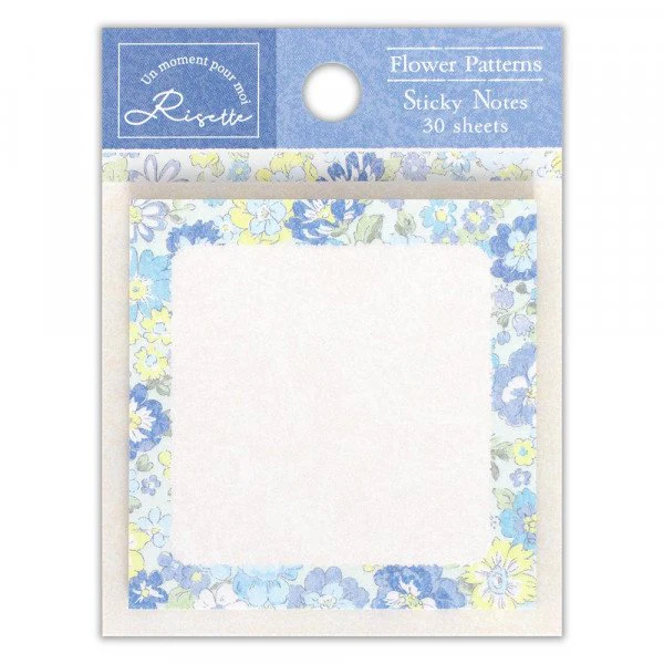 NB Risette Flower Patterns Sticky Notes (30 Sheets) - Image 3