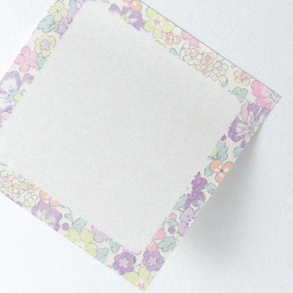 NB Risette Flower Patterns Sticky Notes (30 Sheets) - Image 8