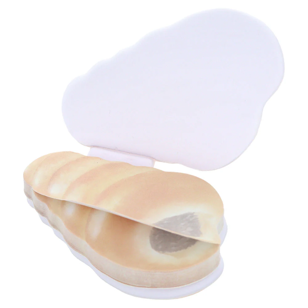 Sun-Star Cute Bread Sticky Notes with Squishy Cover - Image 20