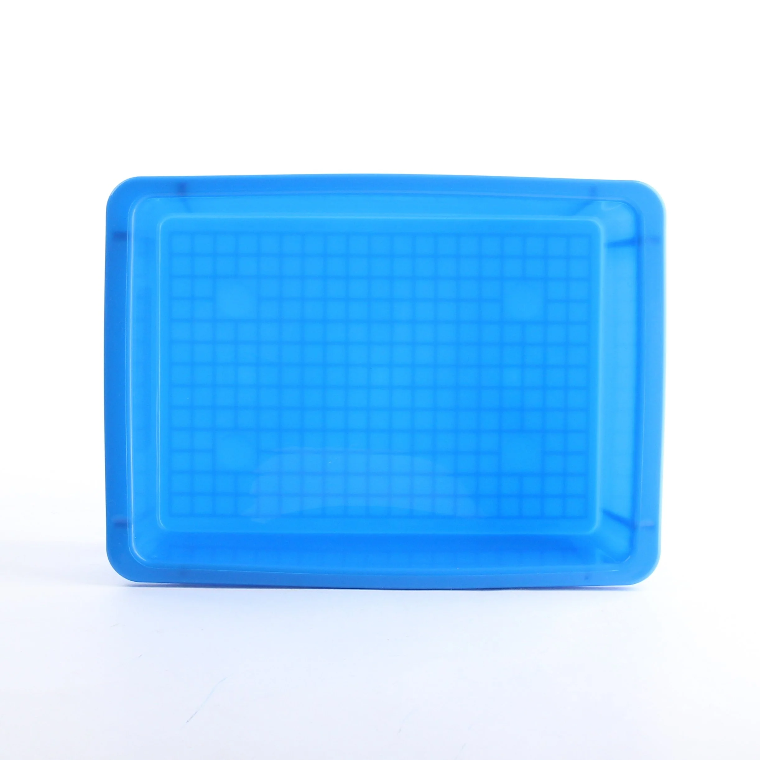 Light Blue Stackable Storage Bin - Image 2