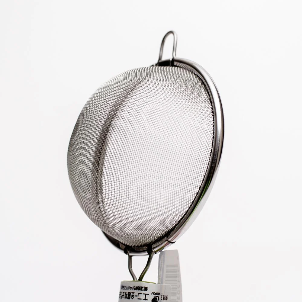 Tea Strainer with handle (Silver/14.2xDiameter 7.4cm) - Image 5
