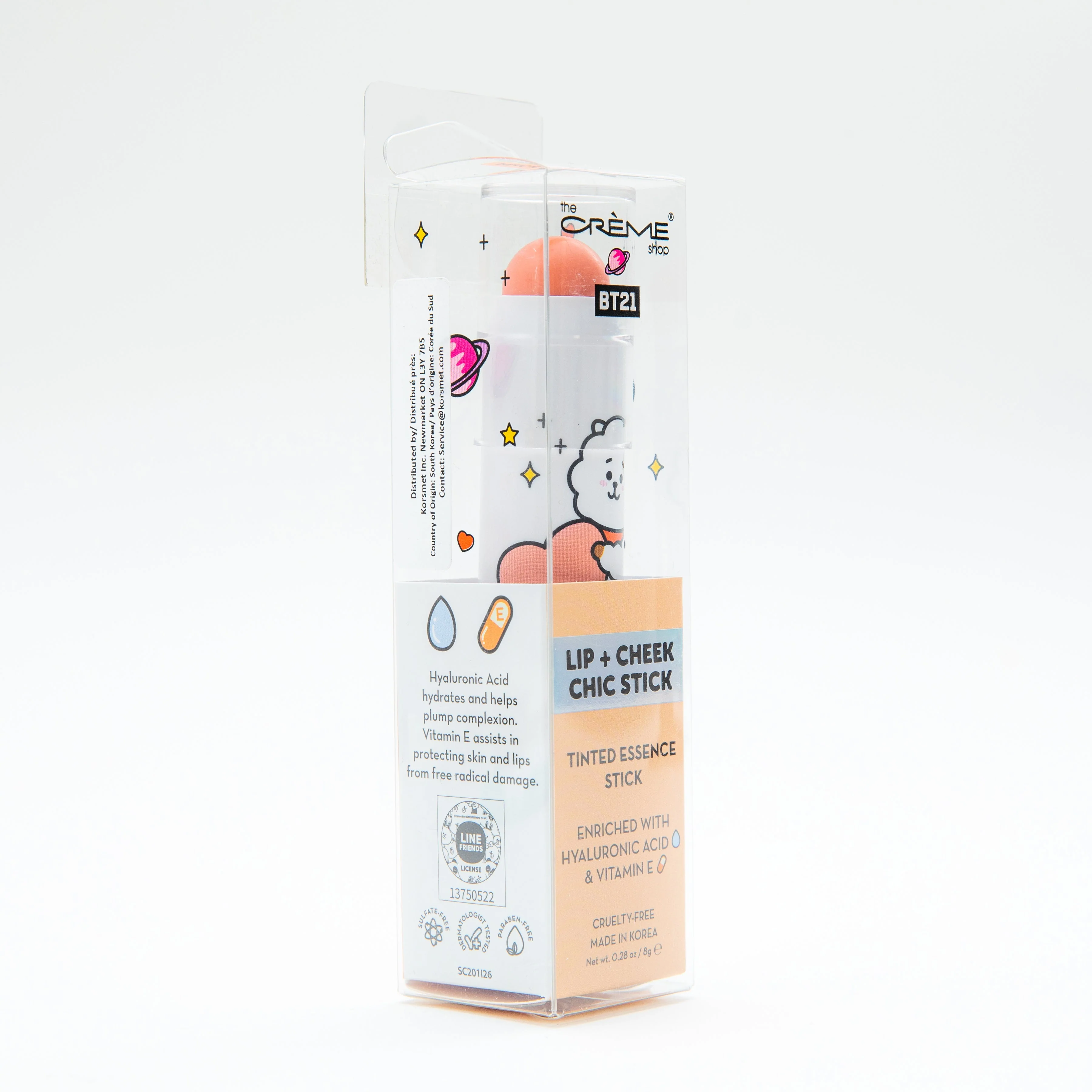 The Creme Shop BT21 Lip & Cheek Chic Stick Tinted Essence Stick - Image 3