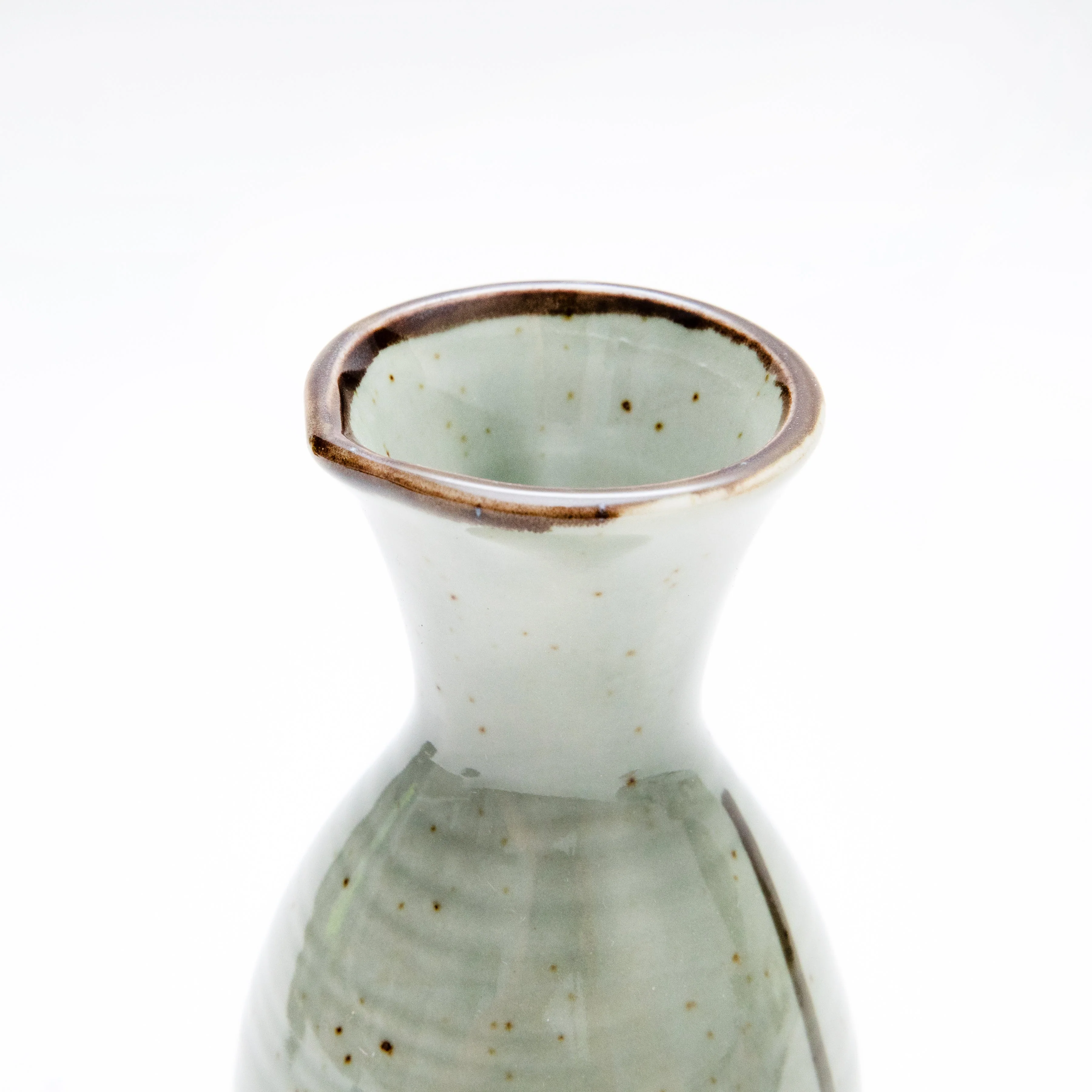 7cm Plum Flower Masuko Porcelain Tokkuri Sake Bottle  250ml - Image 2