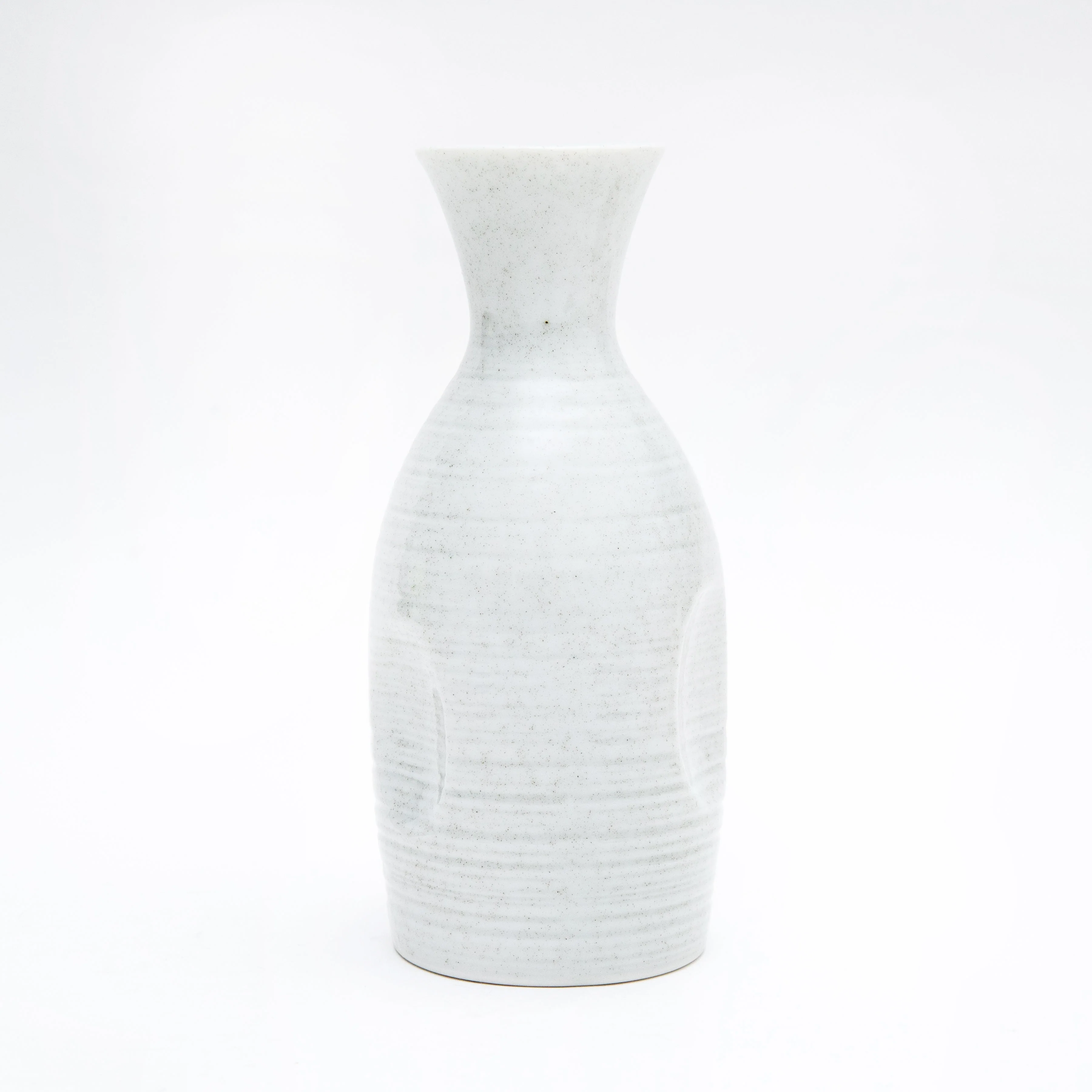 7cm Plum Flower Shiranashi Porcelain Tokkuri Sake Bottle  250ml - Image 3