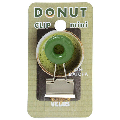 Velos Binder Clip Donut Clip Mini Chocolate - Image 10