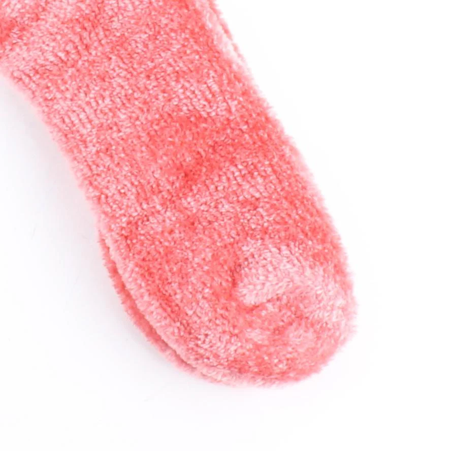 Chenille Feather Embroidered Logo 22x20cm Socks - Image 3