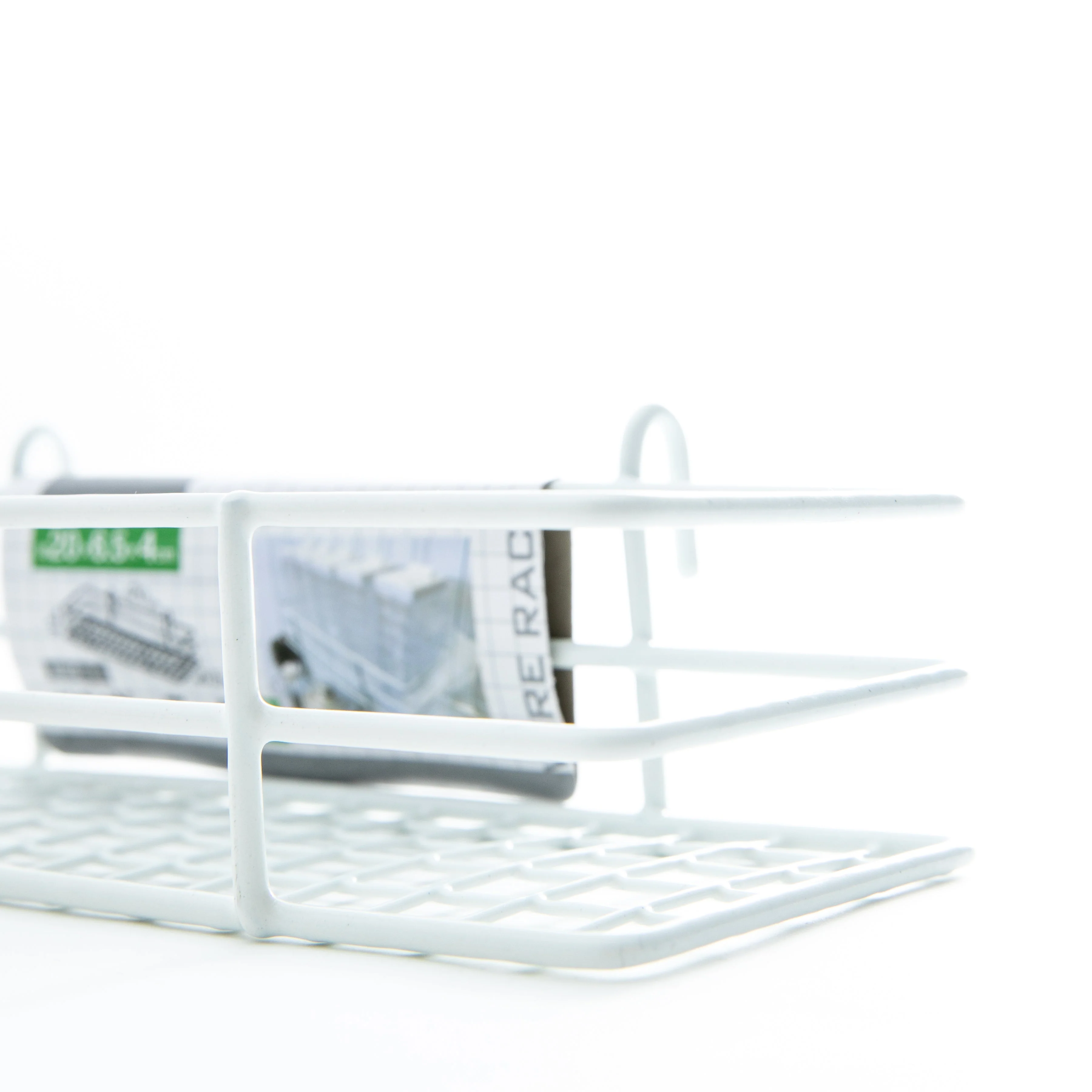 White Hanging Wire Rack - Image 4