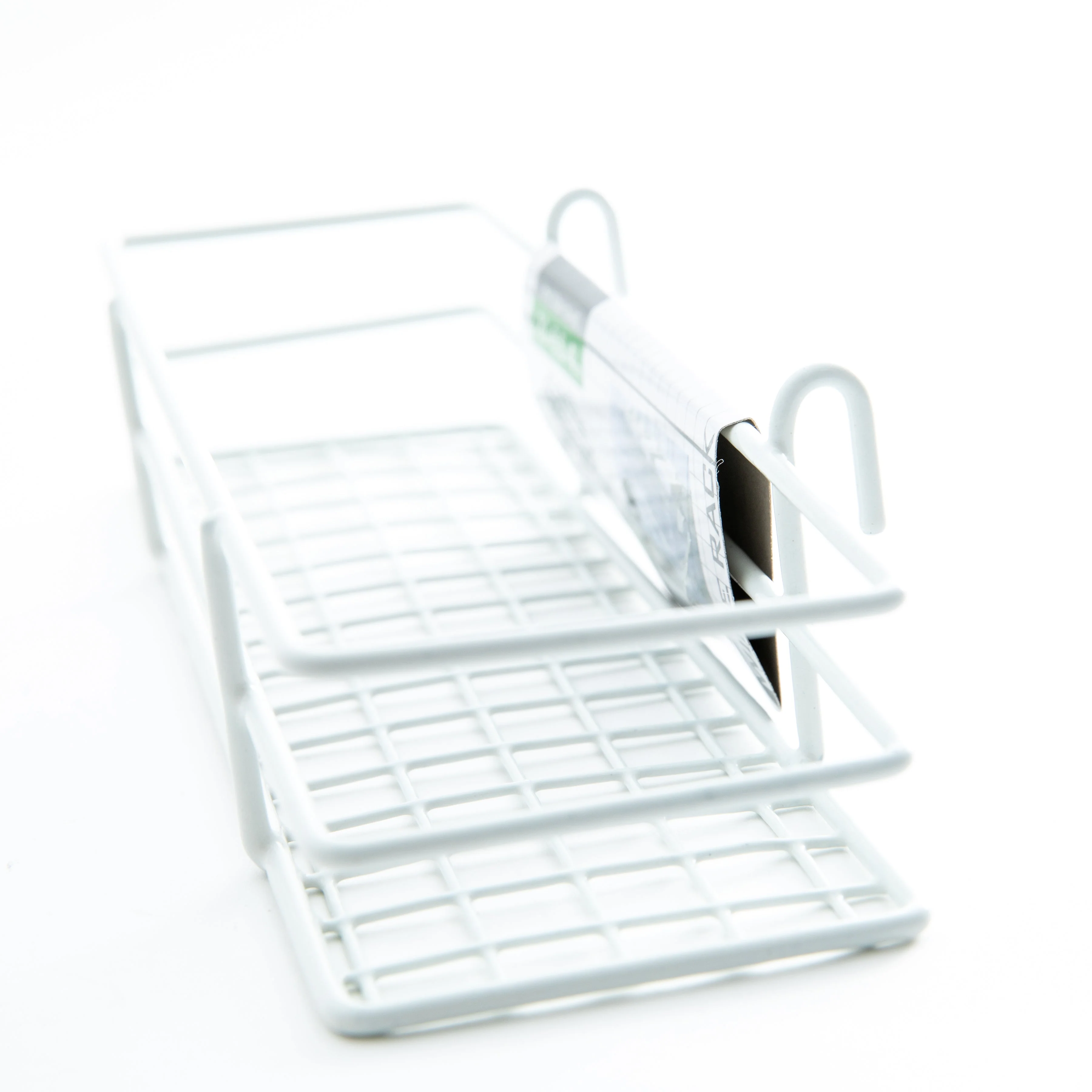 White Hanging Wire Rack - Image 5