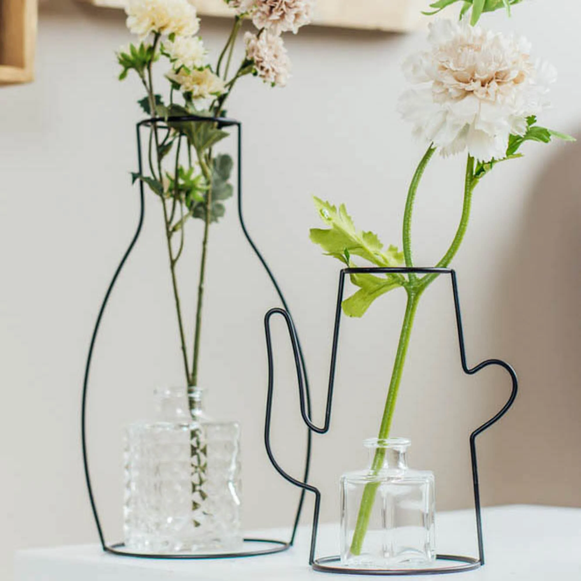 Wire Vase (Stainless Steel) - Image 3