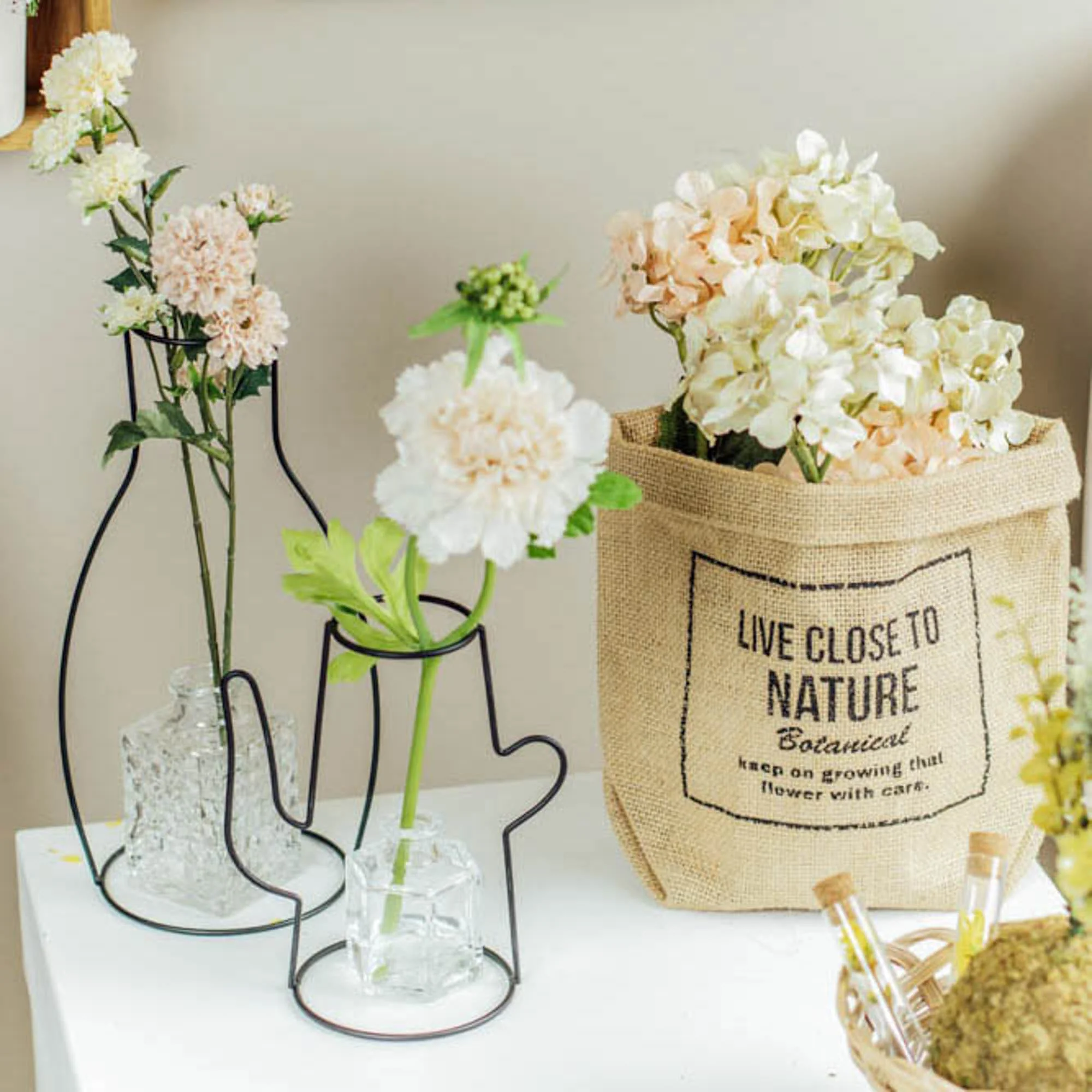 Wire Vase (Stainless Steel) - Image 4