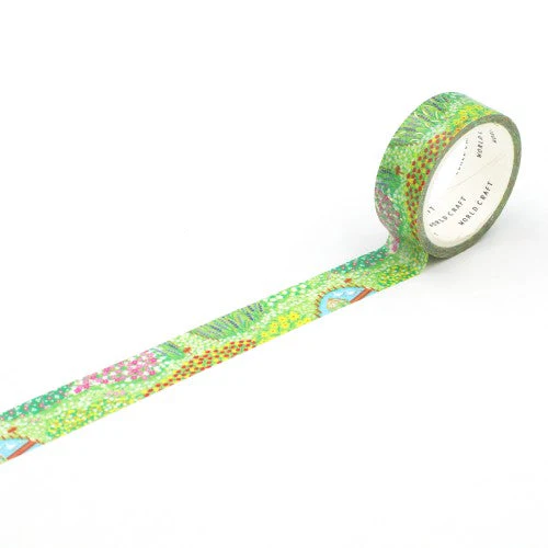 World Craft Glittery Flower Garden Washi Masking Tape KRMT15-068 - Image 2