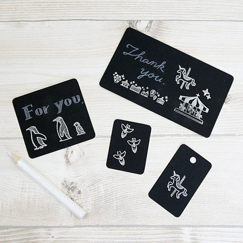 World Craft Hanko Okoku Kingdom Amusement Park Clear Stamps - Image 2