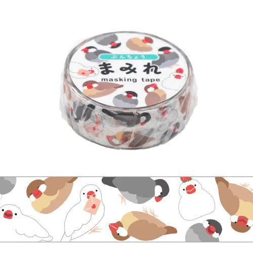 World Craft Mamire Java Sparrow Washi Masking Tape