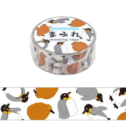 World Craft Mamire Penguin Washi Masking Tape